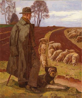 The shepherd by 
																			Ernst Liebermann